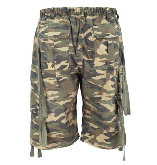 OSHKOSH カーゴハーフパンツ カーキ系(迷彩柄)