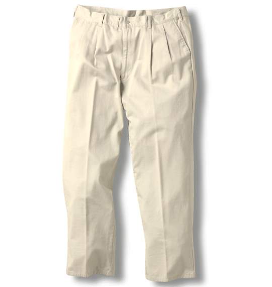  ツータックパンツ オフホワイト