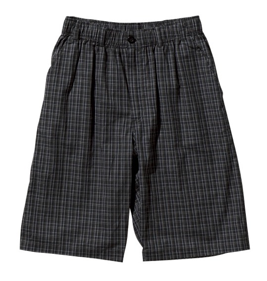 COLLINS イージーハーフパンツ ブラック