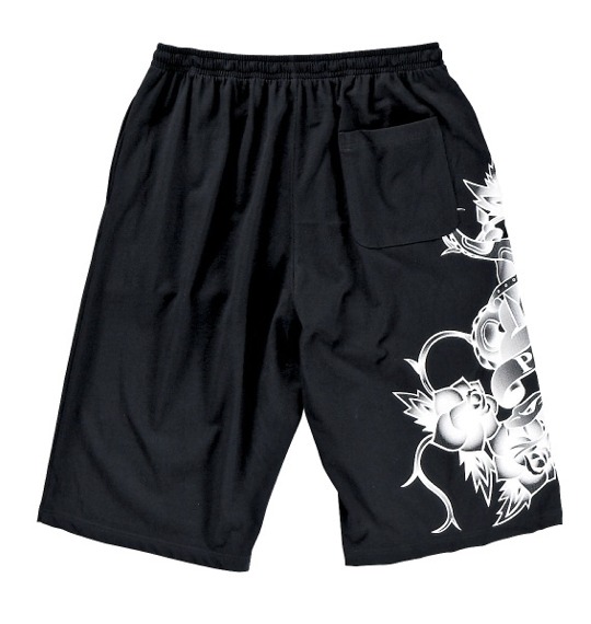 PLANET BLUE ISLAND イージーハーフパンツ ブラック