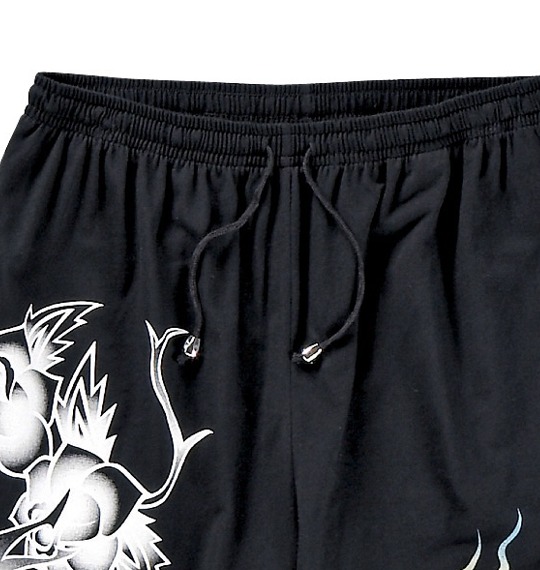 PLANET BLUE ISLAND イージーハーフパンツ ブラック