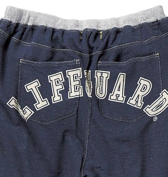 LIFE GUARD スウェットハーフパンツ ネイビー