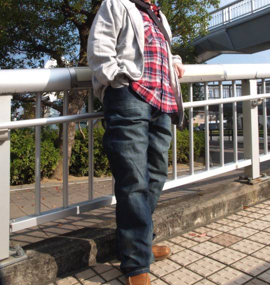 Mc.S.P ストレッチデニムパンツ ネイビー