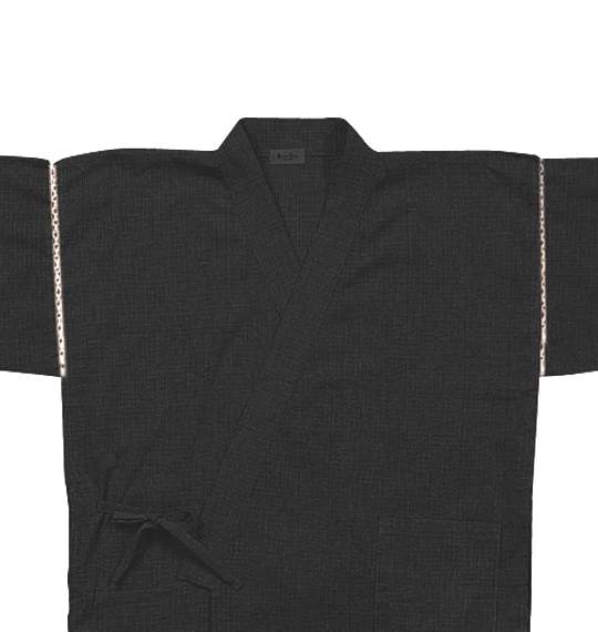  甚平 ブラック