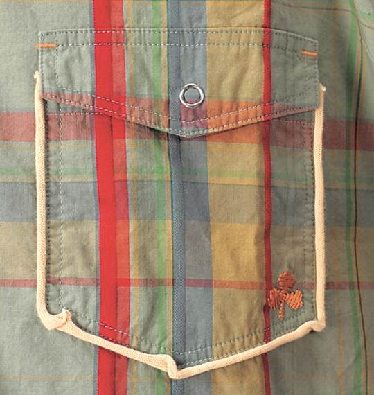 LIFE GUARD シャツ(半袖) カーキ系