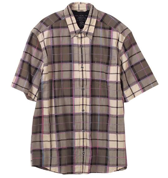 NEW THREE シャツ(半袖) グレー系