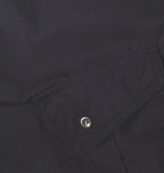 KANSAI JEANS ロールアップシャツ ブラック