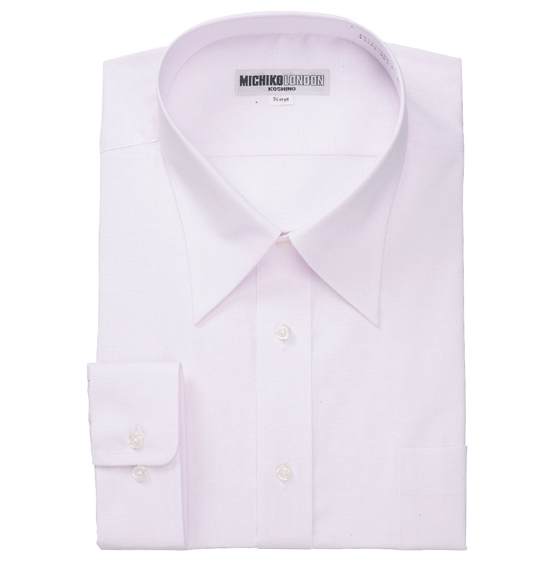 MICHIKO LONDON KOSHINO レギュラーカラーシャツ ライトピンク