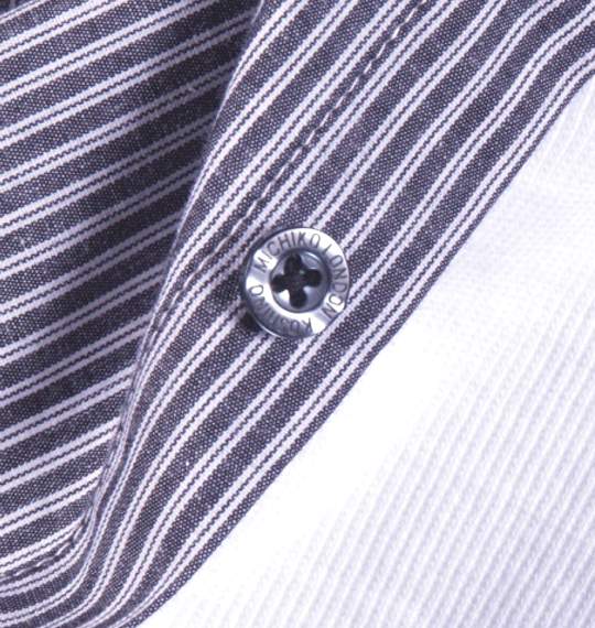 MICHIKO LONDON KOSHINO シャツ+Tシャツ グレー×ホワイト