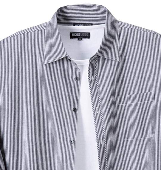 MICHIKO LONDON KOSHINO シャツ+Tシャツ グレー×ホワイト