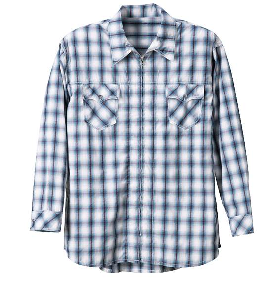 KANSAI JEANS シャツ+YヘンリーT半袖 ブルー系