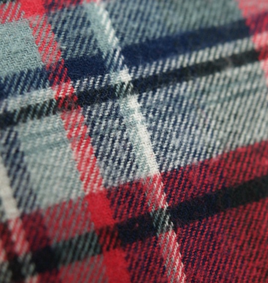 OUTDOOR PRODUCTS チェックネルシャツ レッド系