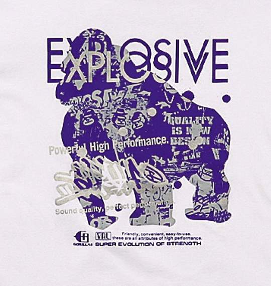 GORILLA Tシャツ(半袖) ホワイト