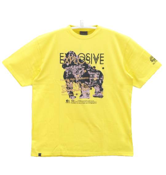 GORILLA Tシャツ(半袖) イエロー(BK)