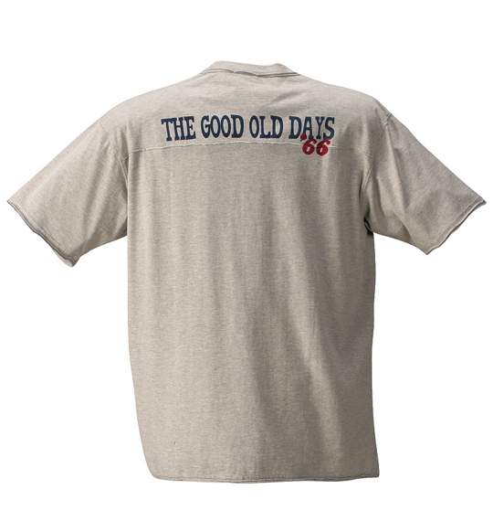 POSH BOY SPORT ヘンリーTシャツ(半袖) モクグレー