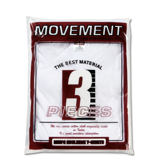 MANCHES ノースリーブ3枚パック ホワイト