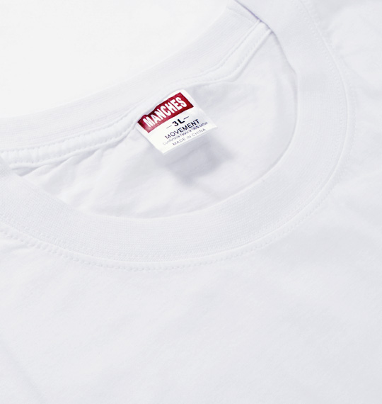 MANCHES ノースリーブ3枚パック ホワイト