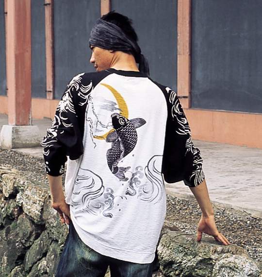 KARAKURI ラグランTシャツ オフホワイト