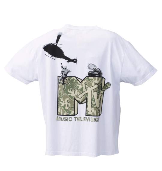 MUSIC TELEVISION Tシャツ(半袖) ホワイト