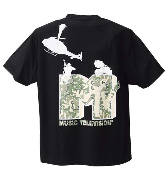 MUSIC TELEVISION Tシャツ(半袖) ブラック