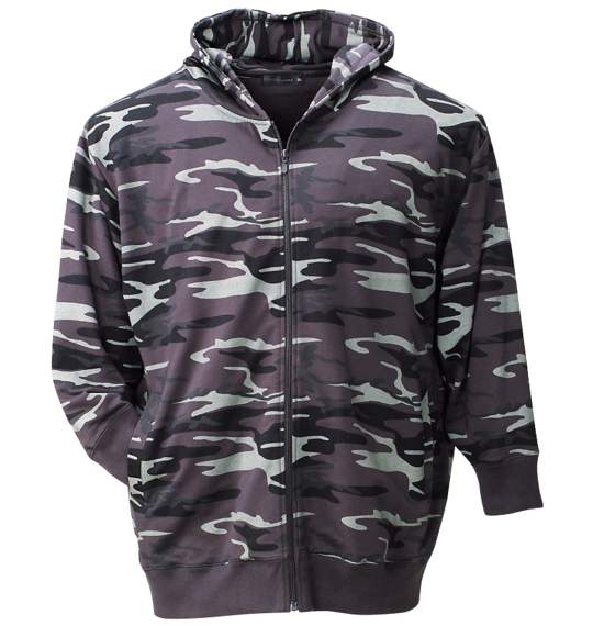 COLLINS パーカー+Tセット チャコール×ライトグレー