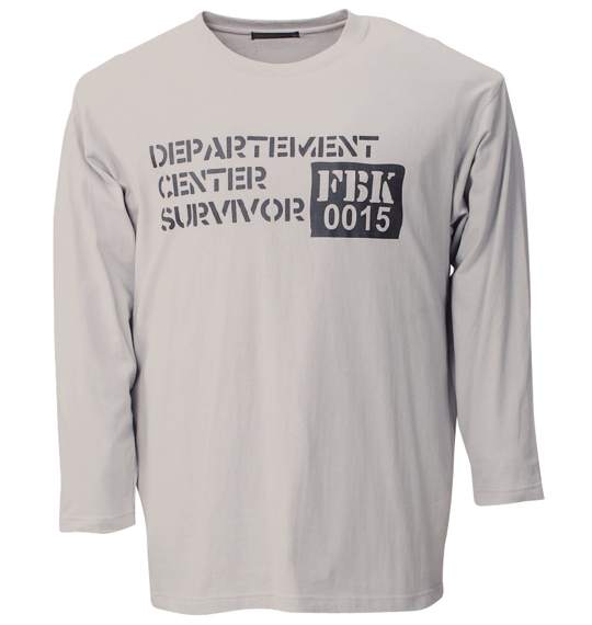 COLLINS パーカー+Tセット チャコール×ライトグレー