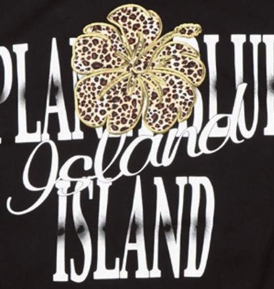 PLANET BLUE ISLAND フルジップパーカー ブラック
