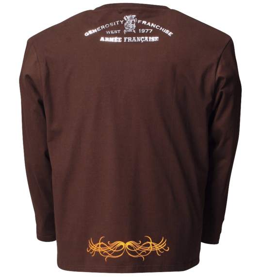 Armee Francaise Tシャツ ブラウン
