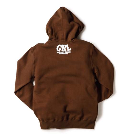 Gorilla フルジップパーカー ブラウン