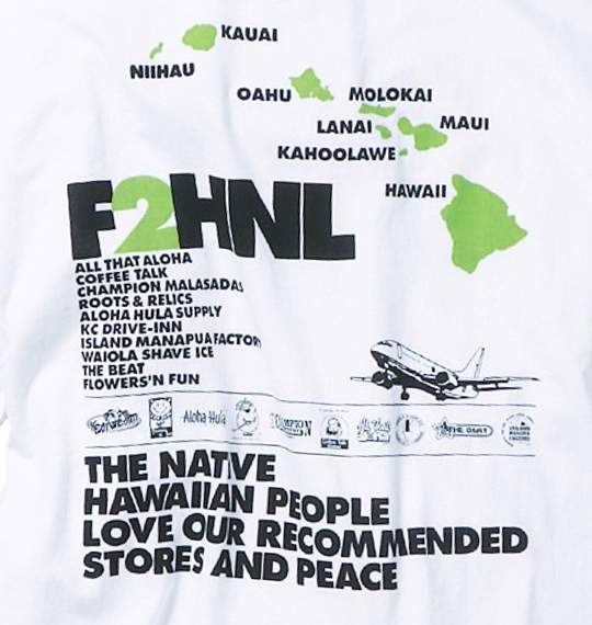 Green Flash Tシャツ半袖 ホワイト