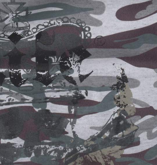 WILD LIFE Tシャツ(半袖) チャコール(迷彩)