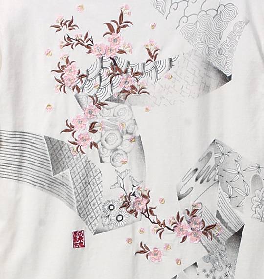 絡繰魂 Tシャツ オフホワイト