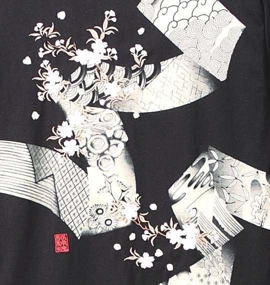 絡繰魂 Tシャツ スミクロ