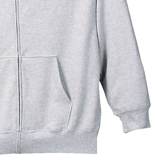 Over Forever フルジップパーカー モクグレー