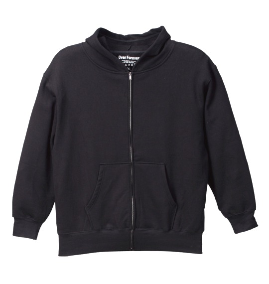 Over Forever フルジップパーカー ブラック