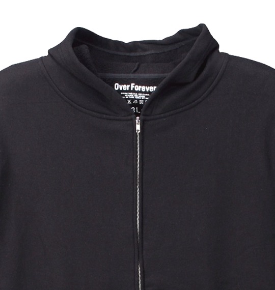 Over Forever フルジップパーカー ブラック