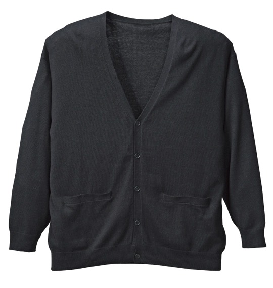  カーデガン ブラック