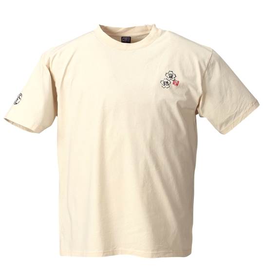 波乗達人 和柄Tシャツ(半袖) クリーム