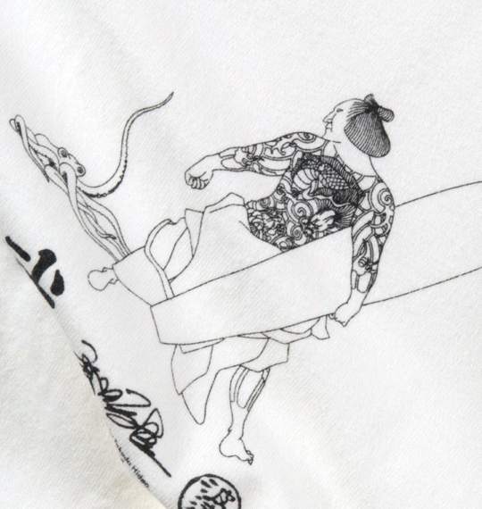 波乗達人 Tシャツ(半袖) オフホワイト