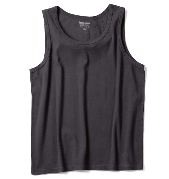Over Forever タンクトップ チャコールグレー