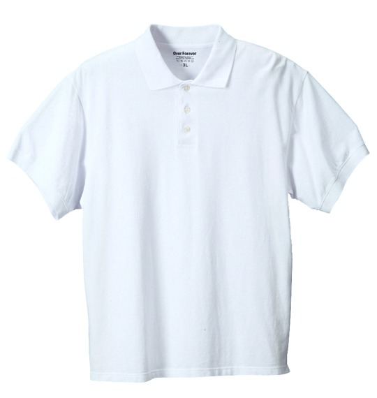 Over Forever 半袖ポロシャツ ホワイト