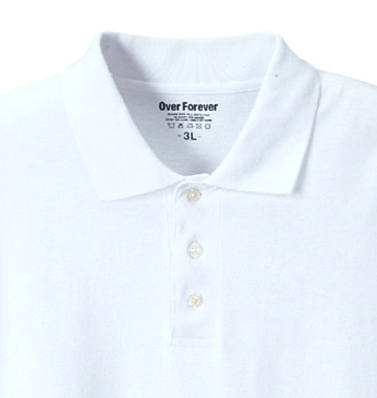 Over Forever 半袖ポロシャツ ホワイト