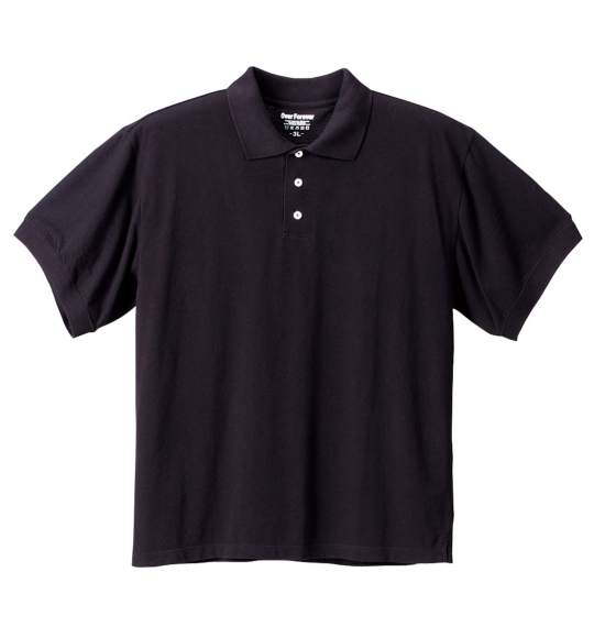 Over Forever 半袖ポロシャツ ブラック