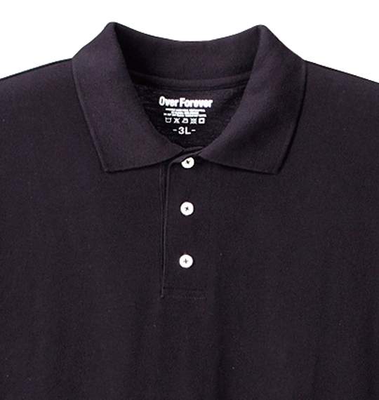 Over Forever 半袖ポロシャツ ブラック