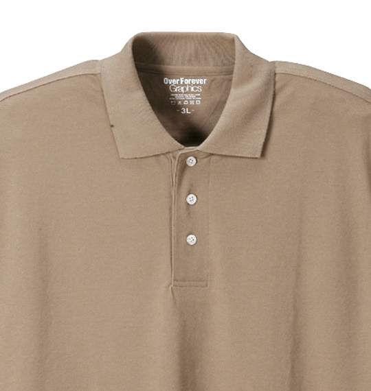Over Forever 半袖ポロシャツ カーキ