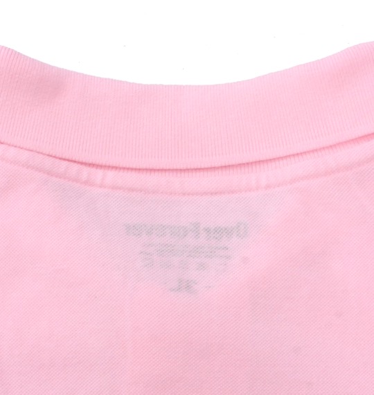 Over Forever 半袖ポロシャツ ピンク