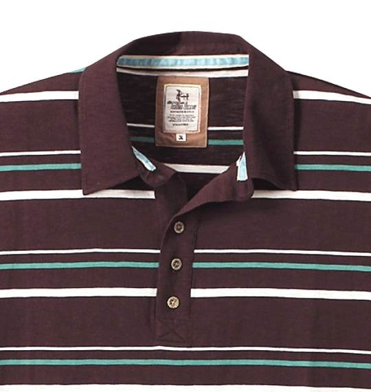 The Endless Summer ポロシャツ(半袖) ダークブラウン