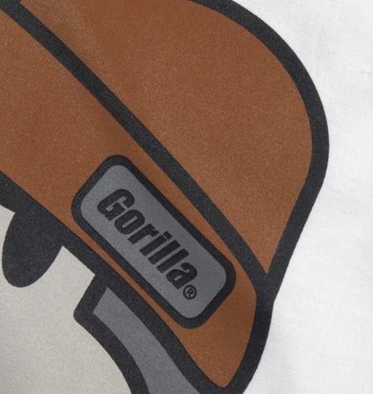 Gorilla Tシャツ(半袖) ホワイト
