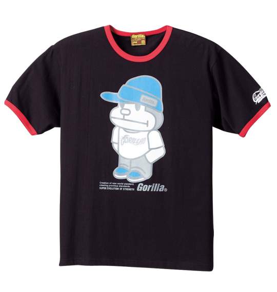 Gorilla Tシャツ(半袖) ブラック