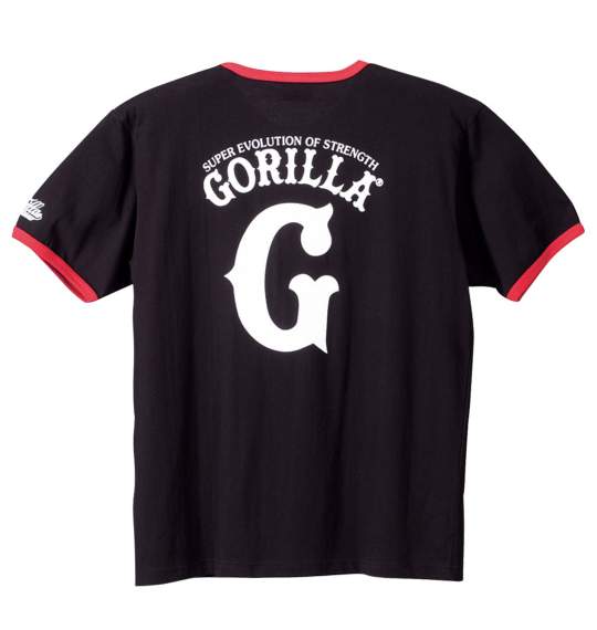 Gorilla Tシャツ(半袖) ブラック